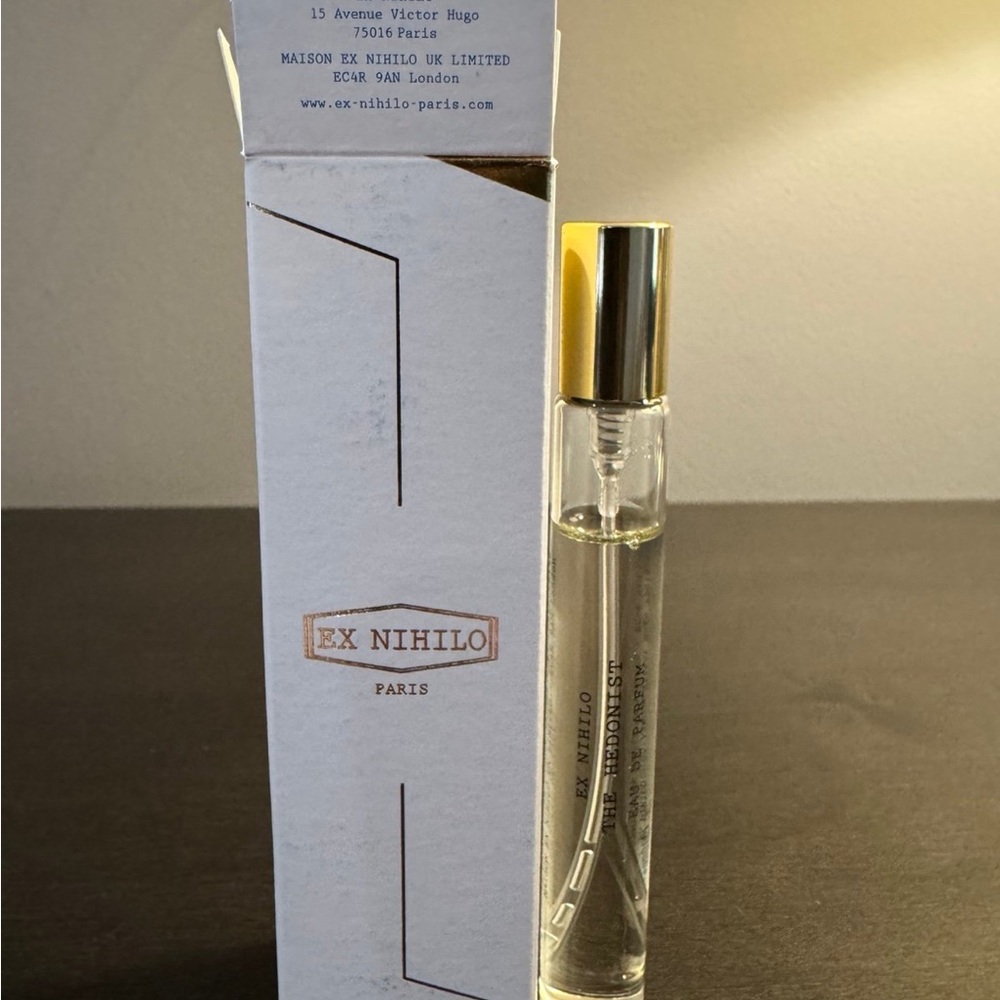 Ex Nihilo The Hedonist 7.5 ml .25 oz Travel Size Spray NIB